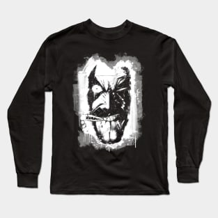 Lobo (w/ Grunge Background) Long Sleeve T-Shirt